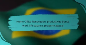 Home Office Renovation: productivity boost, work-life balance, property appeal